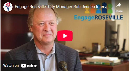 Roseville City Manager Rob Jensen discusses the General Fund budget and the EngageRoseville effort.